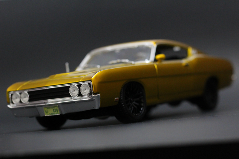 Illustration for article titled Car Week: Custom 1/18 Maisto Ford Torino Talladega Coyote